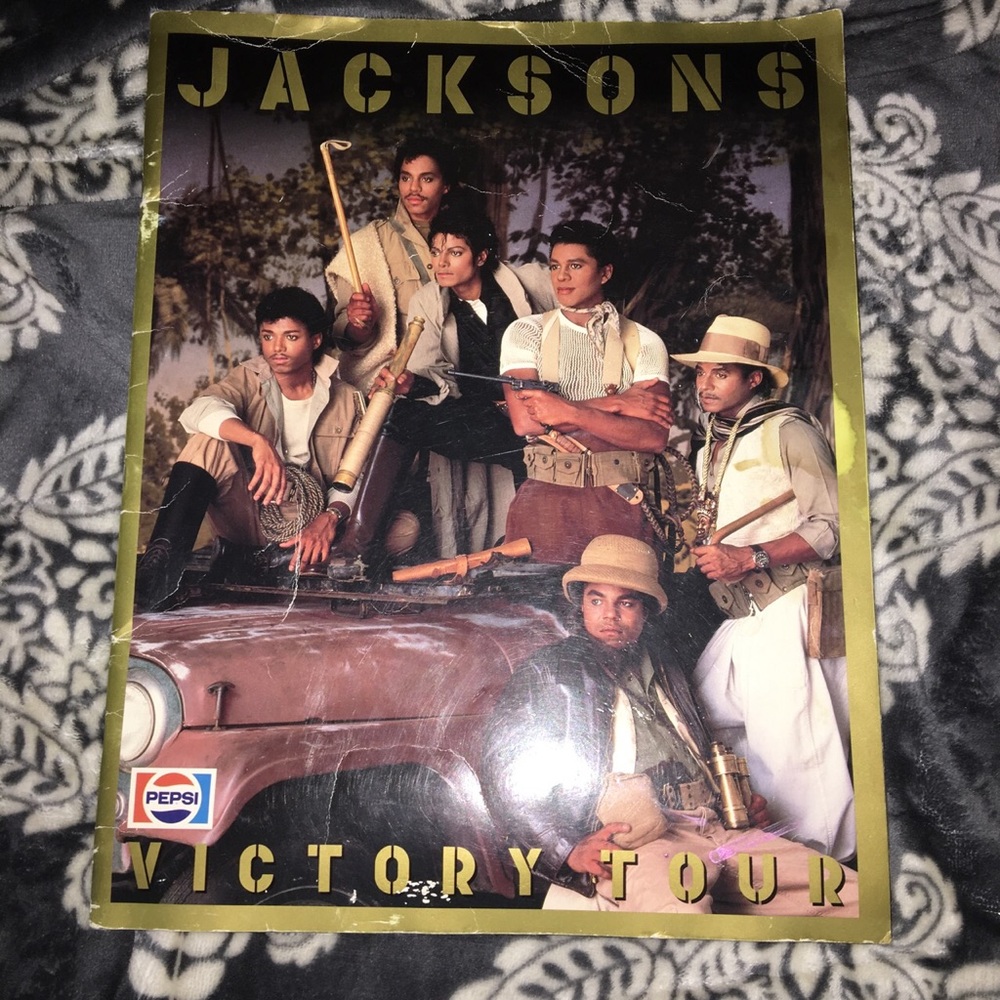 Michael Jackson Victory Tour 1981 Booklet